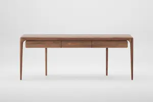 Stolek Latus elegantní konzolový stolek z dubového masivu se zásuvkami