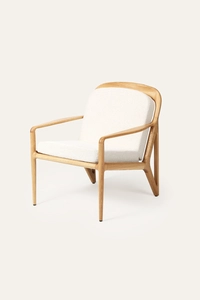 Křeslo Sagrada luxusní čalouněné lounge křeslo z masivu