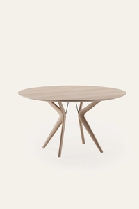 Stůl Lakri kulatý designový jídelní stůl