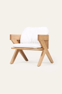 Křeslo Atlantic designové dřevěné křeslo z masivu