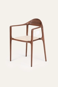 Židle Sagrada čalouněná čalouněná luxusní jídelní židle z masivu