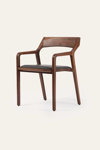 Židle Erste čalouněná luxusní čalouněná jídelní židle z masivu