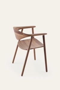Židle Naru moderní jídelní židle z masivního dřeva