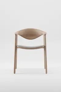 Židle Naru moderní jídelní židle z masivního dřeva