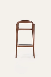 Barová židle Sagrada designová barová židle z masivu (vyšší)