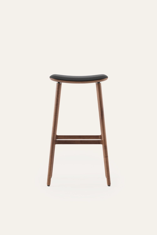 Barová židle Naru luxusní dřevěná barová židle