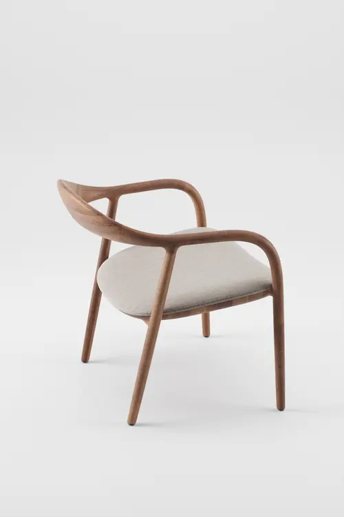 Křeslo Neva easy designové dřevěné křeslo