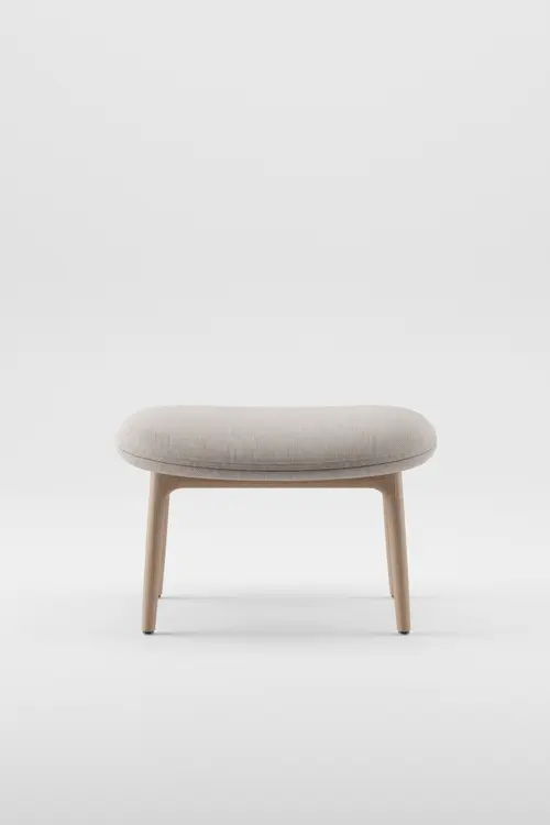 Taburet Neva designová podnožka z masivu