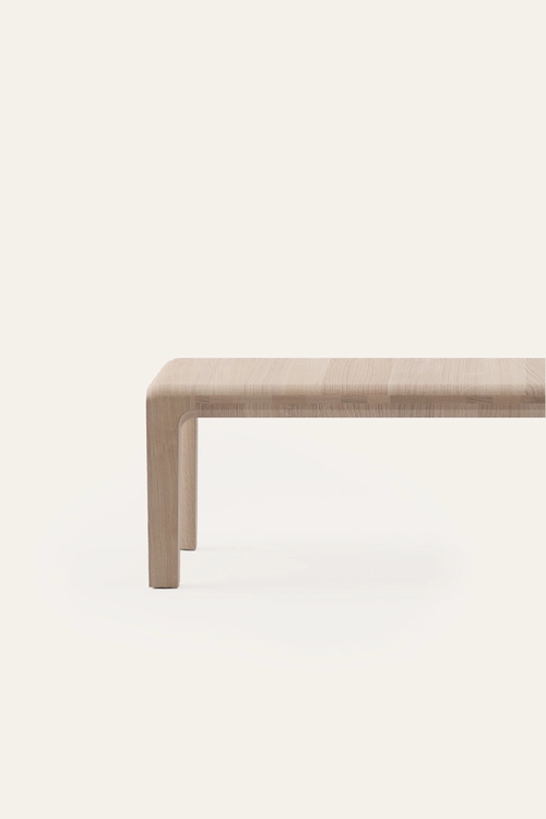 Lavice Invito minimalistická lavice z masivního dřeva