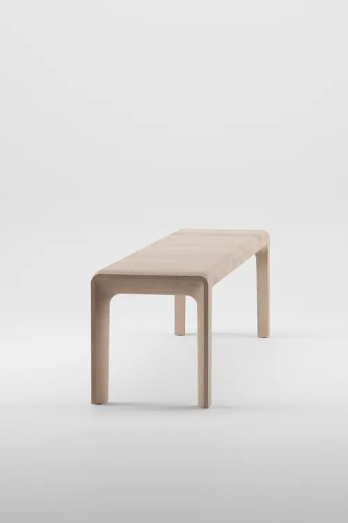 Lavice Invito minimalistická lavice z masivního dřeva