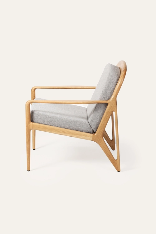 Křeslo Sagrada luxusní čalouněné lounge křeslo z masivu