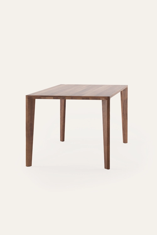 Rozkládací stůl Hanny rozkládací minimalistický jídelní stůl z masivního dřeva