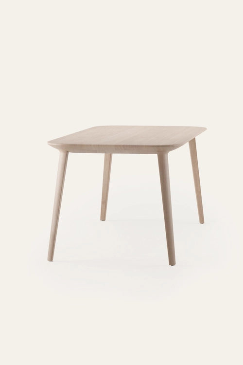 Stůl Kalota designový jídelní stůl s měkce tvarovanou deskou