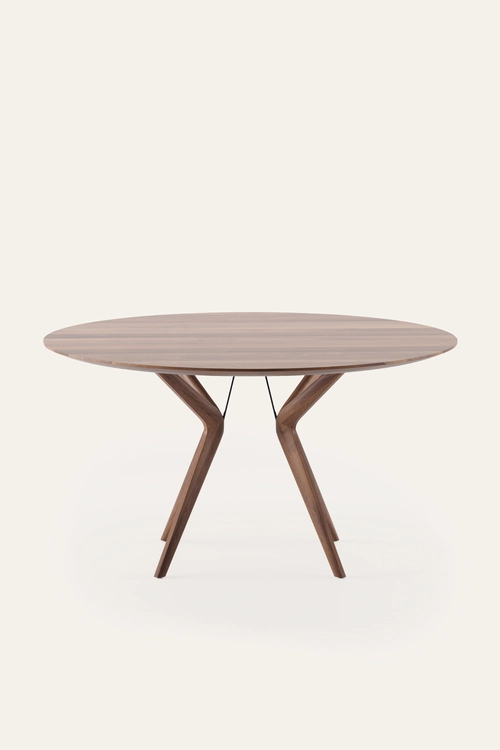 Stůl Lakri kulatý designový jídelní stůl