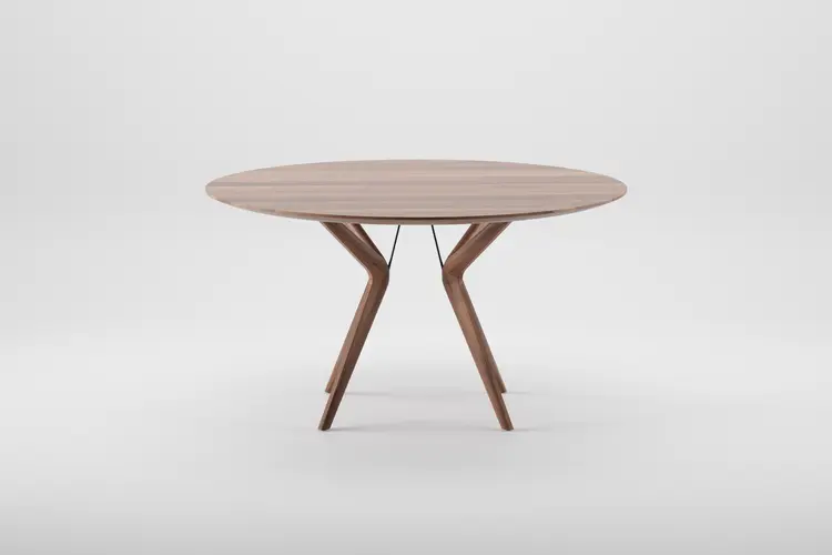 Stůl Lakri kulatý designový jídelní stůl