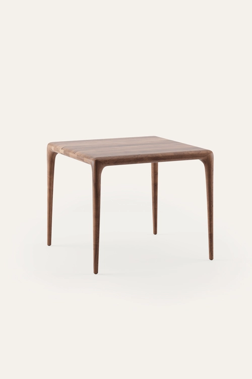 Stůl Latus Square čtvercový designový jídelní stůl s elegantně zaoblenými hranami