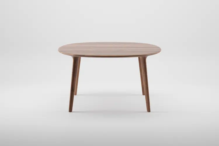 Stůl Luc Round kulatý jídelní stůl z masivu