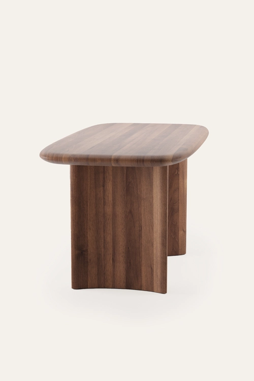 Stůl Monument Symmetric designový masivní stůl se symetrickou podnoží