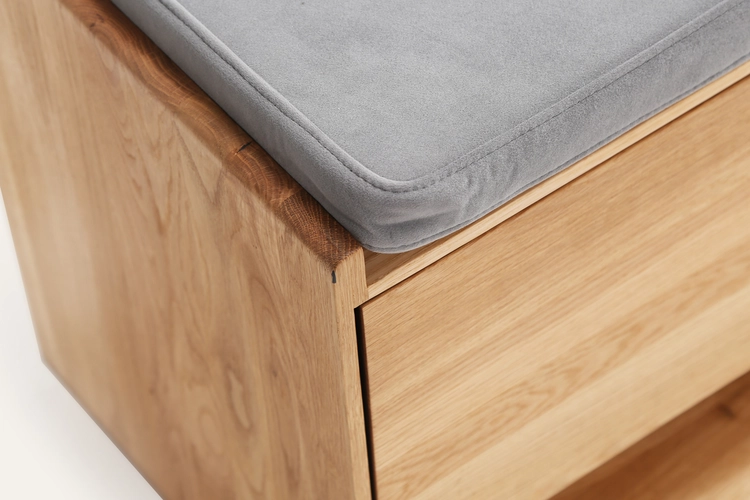 Lavice Saisho designová dřevěná lavice s úložným prostorem
