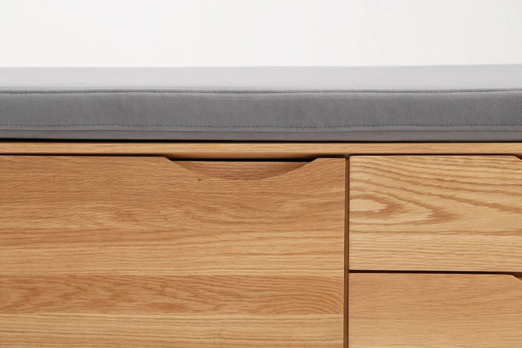 Lavice Saisho designová dřevěná lavice s úložným prostorem