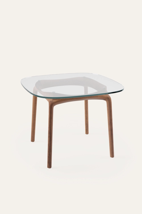 Stůl Pascal Square designový čtvercový jídelní stůl z masivu