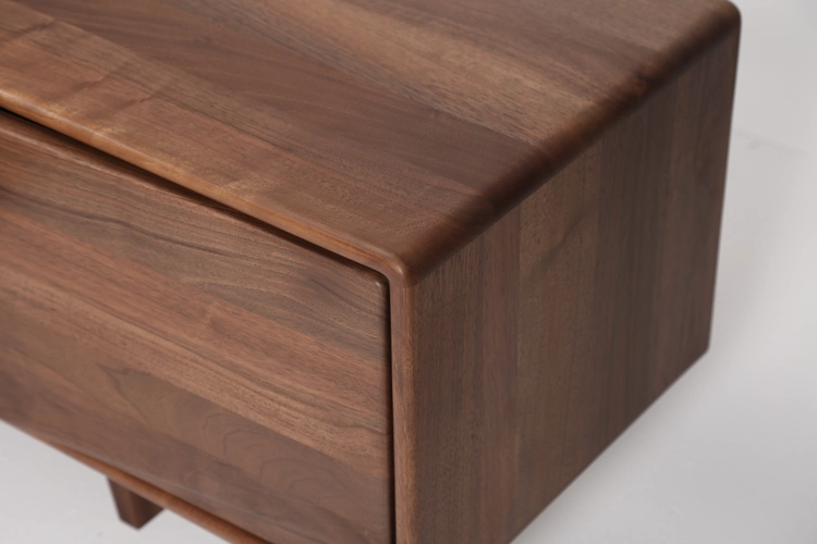 TV stolek Linea designový TV lowboard z masivního dřeva