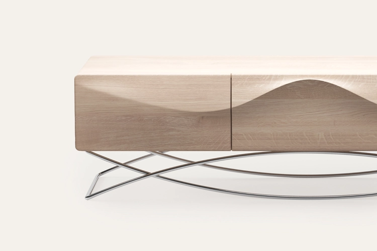 TV stolek Lasta 1 designový TV stolek z  masivu