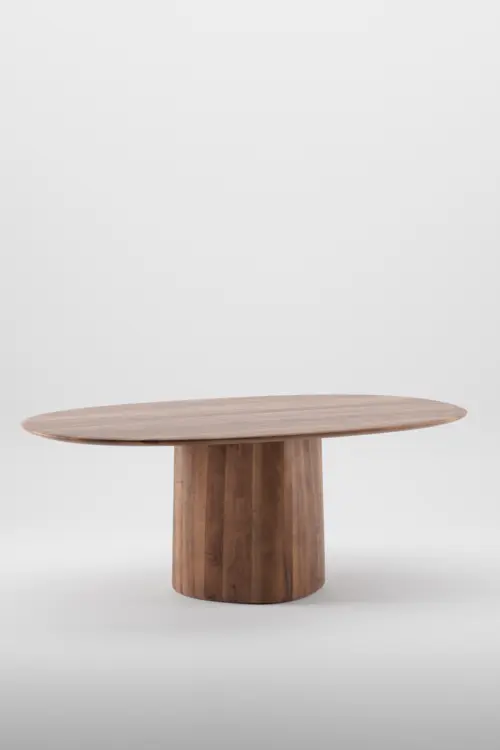 Oválný stůl Column 1 oválný stůl na jedné sloupové noze