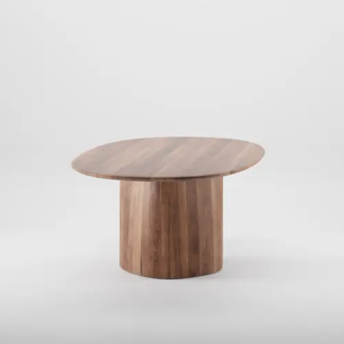 Oválný stůl Column 1 oválný stůl na jedné sloupové noze