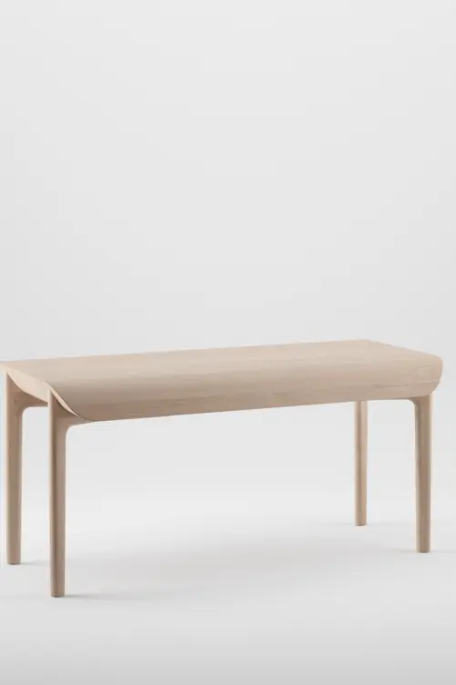 Psací stůl Piano obdélníkový psací stůl z masivního dřeva