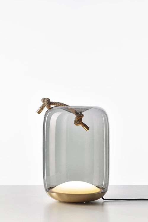 Knot Cilindro designová stolní lampa z ručně foukaného skla
PC01078_061