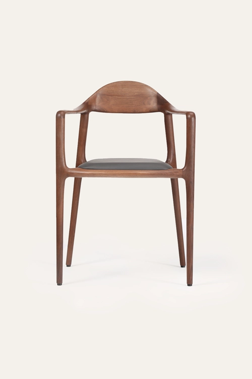 Židle Sagrada čalouněná čalouněná luxusní jídelní židle z masivu