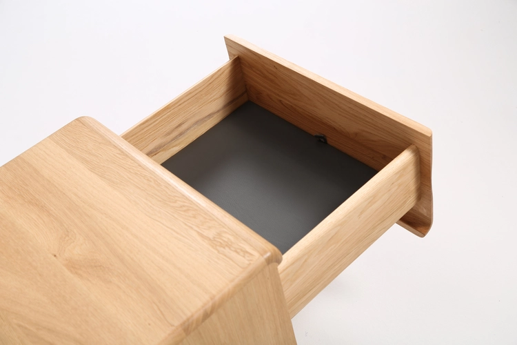 Noční stolek Antoni designový dřevěný noční stolek