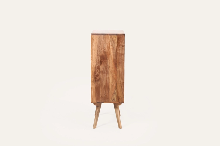 Komoda Amadeo vysoká zásuvková komoda z masivu