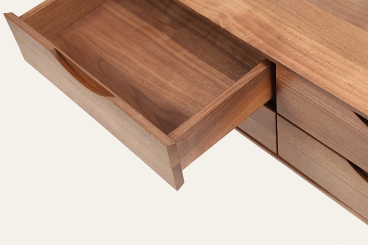 TV stolek Primo Bassa 1800 prodloužený masivní lowboard pro moderní interiéry