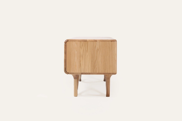 TV stolek Antoni 1600 luxusní dřevěný TV lowboard