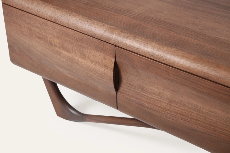 TV stolek Antoni 1600 luxusní dřevěný TV lowboard