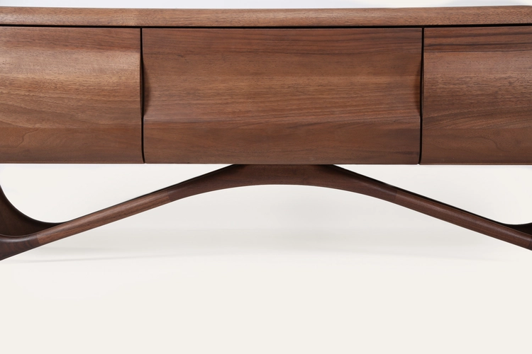 TV stolek Antoni 1600 luxusní dřevěný TV lowboard