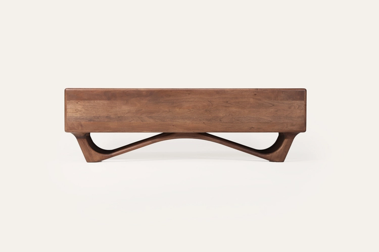 TV stolek Antoni 1600 luxusní dřevěný TV lowboard