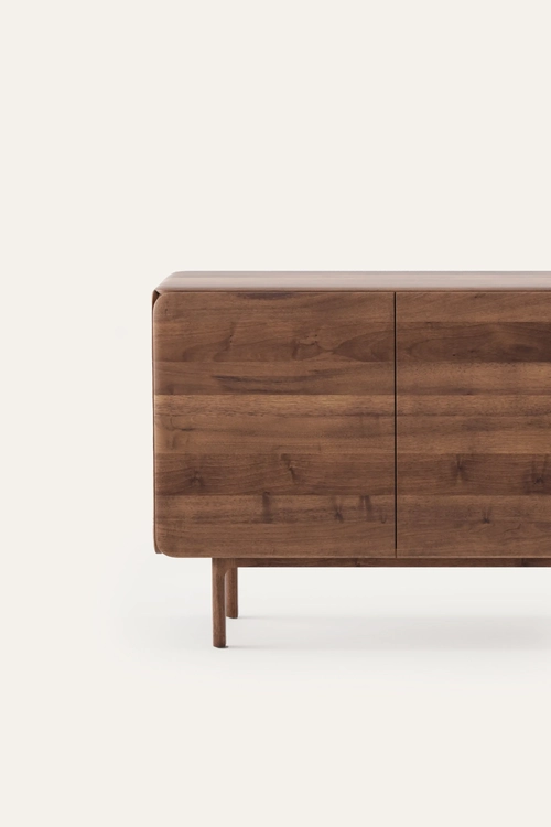 Komoda Cloud designová dřevěná komoda s oblými tvary