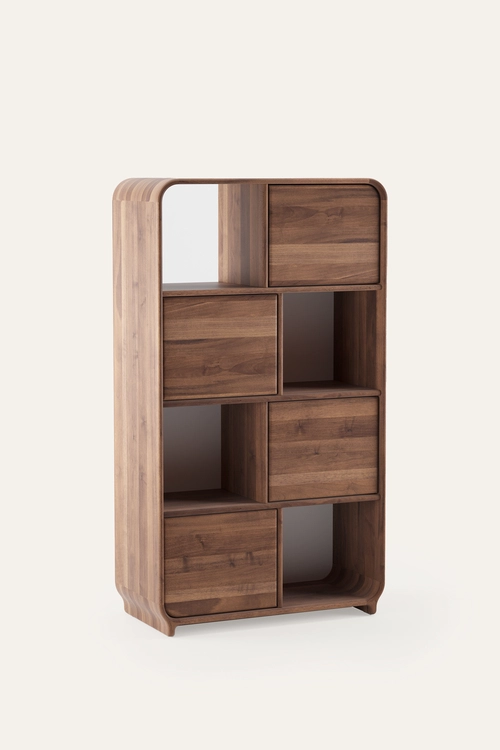 Regál Eny designová policová skříň / regál z masivu