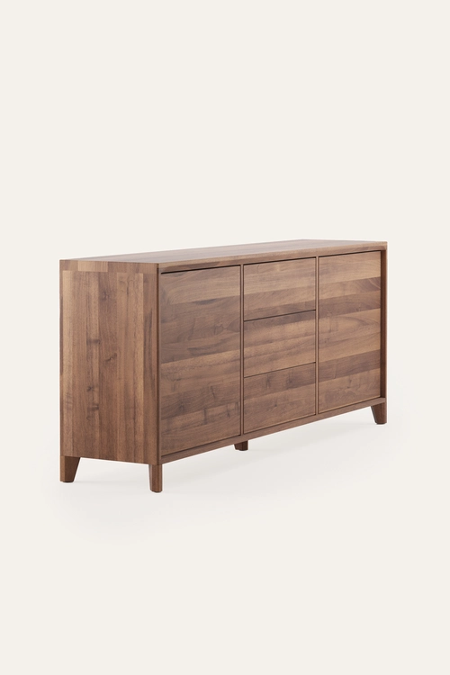 Komoda Hanny moderní komoda s dvířky a zásuvkami