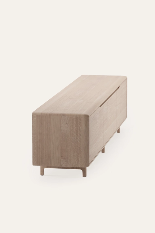 TV stolek Invito designový dřevěný TV stolek