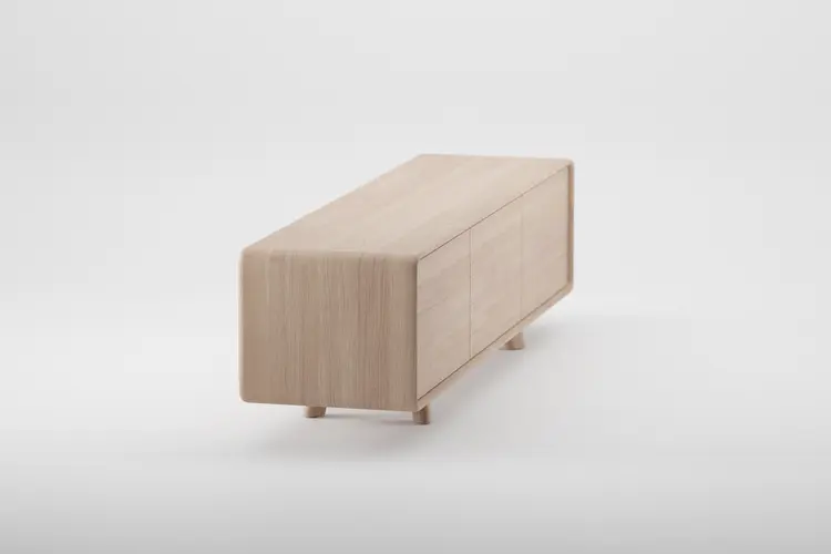 TV stolek Neva designová TV komoda z masivu