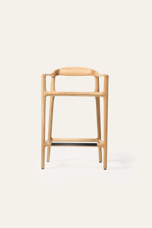 Barová židle Sagrada designová barová židle z masivu