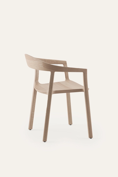 Židle Tara luxusní dřevěná židle s područkami z masivu