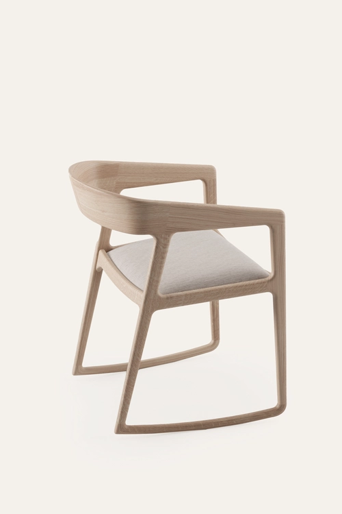 Židle Tesa houpací luxusní houpací židle z masivního dřeva