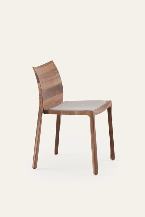 Židle Torsio minimalistická designová jídelní židle z masivu