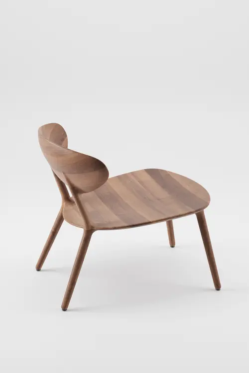 Křeslo Wu designové křeslo z masivního dřeva