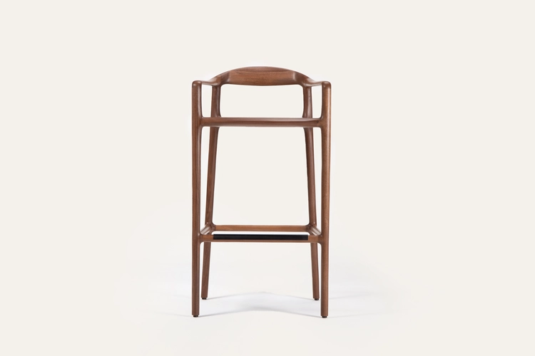 Barová židle Sagrada designová barová židle z masivu (vyšší)